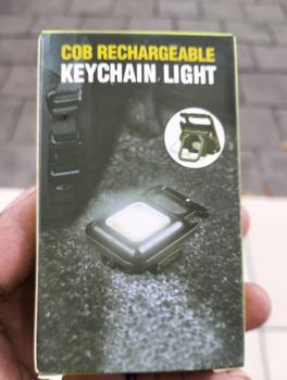 Product Review of Mini COB keychain light rechargeable lampu LED cas mini lampu led gantungan kunci lampu camping emergency from r**e 0