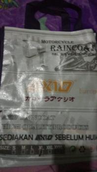 Product Review of Jas Hujan Axio Navy Original Bahan Lebih Tebal Waterproof High Protection Biru from R**n k**n 2