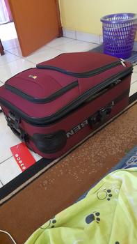 Product Review of Polo Ben Size 24 Inch Koper Kain Kanvas Original Bagasi Premium from E**a 2