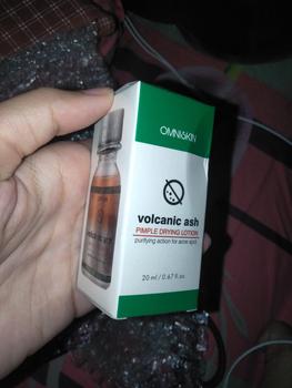 Product Review of Volcanic Ash Pimple Drying Lotion 20ml - PIMPLE SPOT VOLCANIC ASH- OBAT TOTOL JERAWAT from r**a 0