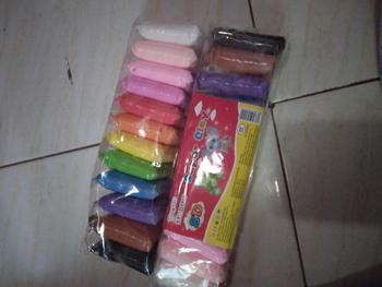 Product Review of CLAY POLYMER MAINAN ANAK / MAINAN EDUKASI SLIME PLAY DOUGH from p**7 0