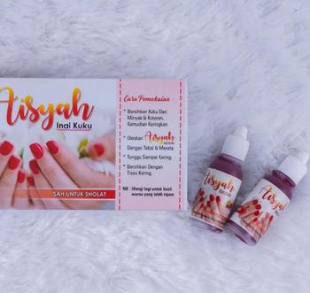 Product Review of Inai Kuku Aisyah 1 box/12pcs Maroon dan Merah from d**8 0