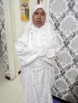 Product Review of Mukena Terusan Sutra Paris Jumbo panjang muslim Tanggung Mutiara from N**a A**a 0