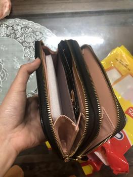 Product Review of Ví nữ dài 2 ngăn 2 khóa tiện dụng cực chất Q Hình Chữ Nhật Wallet from M**️ 0