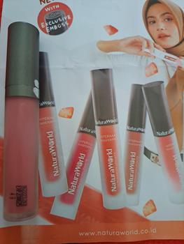 Product Review of Natura Lipmatte Ultra Smooth Kemasan Baru | Lipmatte Tahan Lama | Lipmatte Anti air  Lipstik Creamy Bibir Kering Lasting from A**I 1