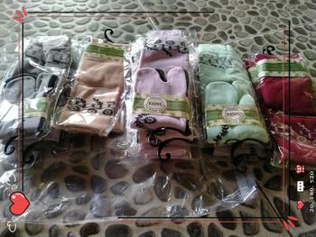Product Review of Lusinan kaus kaki muslimah motif Kiri Kanan panjang L sebetis / kaos kaki jempol / kaos kaki wanita muslimah dewasa / nylon spandek 100% / kaos kaki tawaf umroh Coklat dan banyak warna from Q**u A**i 0