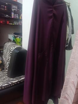Product Review of cozy khimar non pad jahit 4 lengan bolong Hitam Kerudung bergo jumbo khimar Syari Muslim Oval Jilbab Instan Wolfis Tangan from 🌹**🌹 0