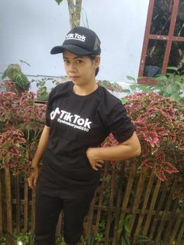 Product Review of Kaos Gratis Topi Custom Nama Akun Kalian, sablon depan belakang from @**A H**i 🇮**️ 1