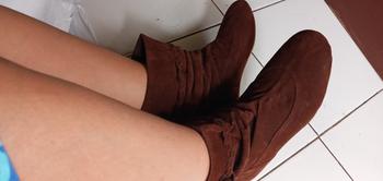 Product Review of FLAT BOOTS  MURAH MODIS  KOREAN STYLE from M**o 0