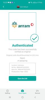 Product Review of Logam Mulia Antam 1 Gr Sertifikat Press from Y**. 0