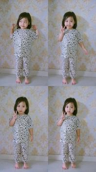 Product Review of Peachbello Setelan Kaos Anak Lengan Pendek Usia 1-6th Laki-Laki Katun Bayi dan Anak Perempuan kuromi from M**0 2