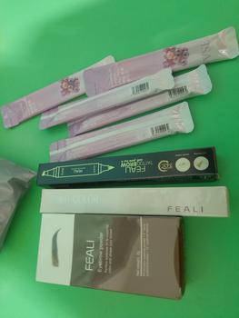 Product Review of FEALI Paket Bundle Hemat [ 3 Pcs ] Best Seller - ( Feali Multicolor 2in1 Lipstik, Feali Eyeliner Stamp 2in1, Feali Eyebrow Powder) from K**🫠 0