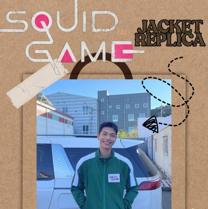 jaket squid game 2 bisa request nomor dan logo 1