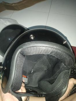 Product Review of Helm Bogo full leher retro premium SNI dewasa hijab Wanita Pria SNI Terbaru Kaca Cembung Motorcycle from l**a 1