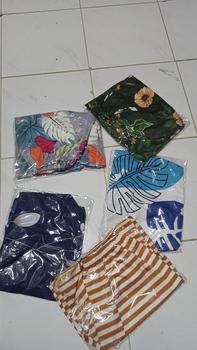 Product Review of (PROMO 5PCS) Celana Pendek Boxer Dewasa Unisex Pria Wanita motif Katun shorts  Santai Surfing Distro from C**y 0