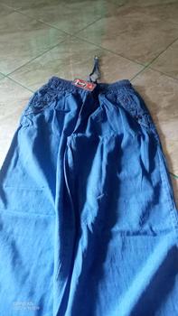 Product Review of Celana Kulot Panjang Jeans Bahan Nyaman Tidak Luntur from Q**a 0