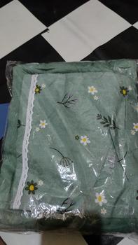 Product Review of Mukena Rayon Dewasa Jumbo Motif Alina Free Tas Full Renda (Kerut Kening) from ** 0