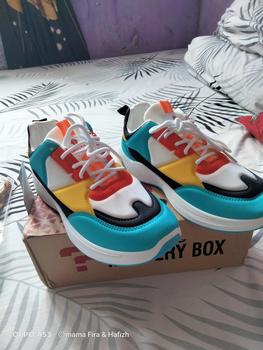 Product Review of Larocking - Zavyr Biru Kuning | Sepatu Sneakers Running Gym Shoes Abu Outdoor from m**a f**🖤 0