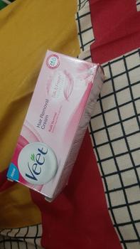 Product Review of Veet Hair Removal Cream perontok bulu pink 25gr kulit mulus bersih putih bebas bau menyengat Organik Asam Amino Bebas Silikon Tanpa Pengharum from c**𐭩 0