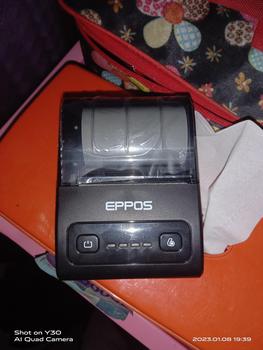Product Review of Eppos EP5813 Mini Mobile Printer Thermal Bluetooth 58mm Portable RPP02N EP 5813 Print Struk PPOB Mokapos Qasir Pawoon EP-5813 Baterai Hitam Paper Label from D** R**a W**i 0