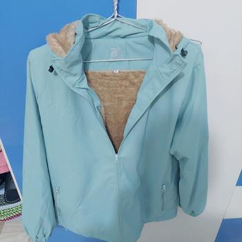 Product Review of Áo gió Nữ Lót Lông Cừu (35-65Kg) Top Jacket Nhung Women Vàng Jean from 💯**m 0