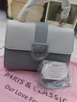 Product Review of JC Tas Fashion Wanita Nadean Series Tas Wanita Handbag Tas Selempang Wanita [1019] Kulit Pu from M**2 0