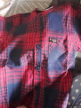 Product Review of Follux - Kemeja Flanel Import anak laki-laki lengan pendek bahan lembut dan nyaman Fashion kids from y**i 0