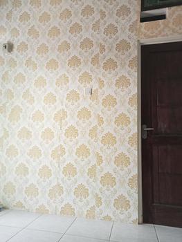 Product Review of BATIK GOLD Wallpaper Dinding Dekorasi Rumah panjang 10 meter lebar 45 cm from ** b**a S**a ❤**💝 0