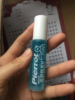 Product Review of Xịt Thơm Miệng PIERROT Mouth Spray Hương Bạc Hà The Mát Dung Tích 10ML Xịt Miệng from b** t** ** 0
