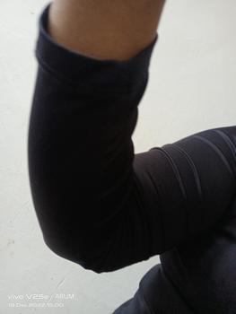 Product Review of Manset baju Jumbo Lengan Panjang Kerah Turtleneck Dalaman Melar Nyaman Spandex Wanita Lembut Atasan Kaos Polos from A**a 0
