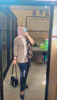 Product Review of Batik Wanita Modern Baju Batik wanita Atasan Wanita Batik from E**_ 1