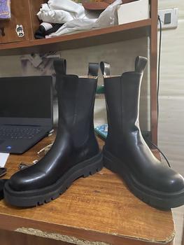 Product Review of bốt cổ lửng HUƠU CAO CỔ 22CM Nữ Shoes GiàY Boot Cổ Cao Mã 812 from N**E 1