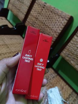 Product Review of ROMAND Juicy Lasting Tint (29 Colors) Lip Tint Lip Gloss Lip Stain LVS Shop from o**i 0