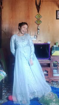 Product Review of Gamis Layla Tile Tutu -  Gamis Pesta Tile from D**a A**a M**u 1