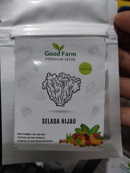 Product Review of Benih premium selada hijau kemasan urban farming from P**i 0