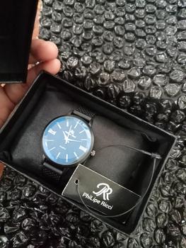 Product Review of PhiLipe Ricci Jam Tangan Wanita Terbaru Analog Original Arloji Perempuan Kecil Modern WKOB1 Free Box cewek karet from s**s 0