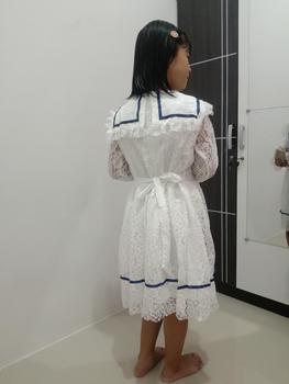 Product Review of Dress anak lengan panjang / Dress import anak Korean style / Gaun pesta anak perempuan usia 6 7 8 9 10 tahun / Dres anak tanggung/ Kids Queen665 from E**n 1