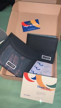 Product Review of Wallts Allegrata - Dompet Lipat kanvas uang Dan kartu Wanita Cewek Cewek from A**a 0