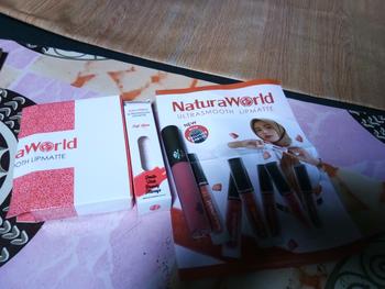 Product Review of Natura Lipmatte Ultra Smooth Kemasan Baru | Lipmatte Tahan Lama | Lipmatte Anti air  Lipstik Creamy Bibir Kering Lasting from n**0 0