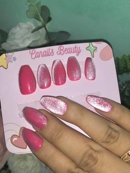 Product Review of Kuku Palsu Cat Eye | Press On Nails | Custom Fake Nails | Hand Made | Nail Art Murah from J** 2