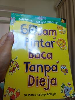 Product Review of BUKU ANAK TK PAUD BELAJAR MEMBACA, 60 JAM PINTAR BACA TANPA DI EJA from 🐥**🐣 0