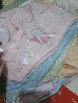 Product Review of GROSIR 12 PCS ( 1 LUSIN ) CELANA DALAM WANITA JUMBO WARNA SOFT / KATUN MUDA from Y**i K**a 0