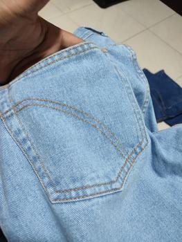 Product Review of Gizmo - Celana Jeans Reguler Bioblitz pria loose fit jumbo big keren Denim Nyaman from D**n 1