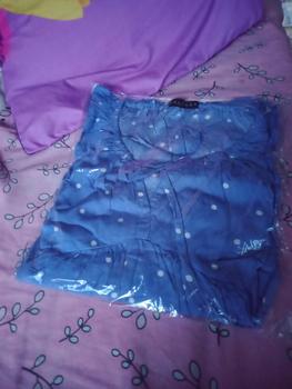 Product Review of Atasan Rayon Top Sabrina Baju Atasan Serut Top Atasan 3/4 Busui Karet from T**a 0
