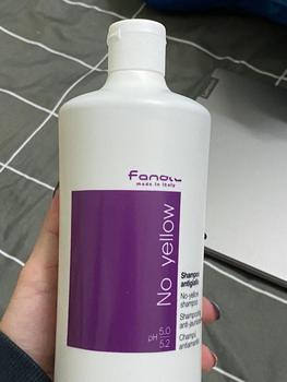 Product Review of Dầu gội tím khử ánh vàng FANOLA NO YELLOW 1000ML giữ cho tóc nhuộm, tẩy bền màu, Đổi Màu Tóc, Dưỡng Tóc from N**o 1