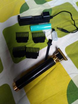 Product Review of Alat Cukur Elektrik Profesional Hair Trimmer Detailer Cordless / Mesin Cukur Rambut Cas T9 / Pisau Cukur Jenggot from A**l 0