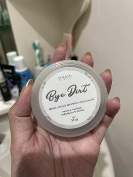 Product Review of TERATU BEAUTY Bye Dirt Brush & Sponge Cleansing Soap with Coconut Oil from 𝚃**𝚃 0