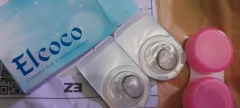 Product Review of SOFTLENS EL COCO AIRY CHARCOAL/NUDE/OLIVE 15 MM ( NORMAL ) Eye Soflens from c** 1