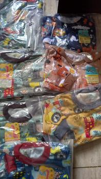Product Review of Nanaku Baby - Setelan Baju Bayi Piyama Bayi Lengan Panjang Kancing Pundak Unisexs Motif Printing Gaffy Usia 3-12 Bulan from A**🍎 0