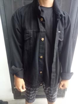 Product Review of Jaket Jeans Pria Denim Jacket Distro Full Printing Motif Polos from s**2 0